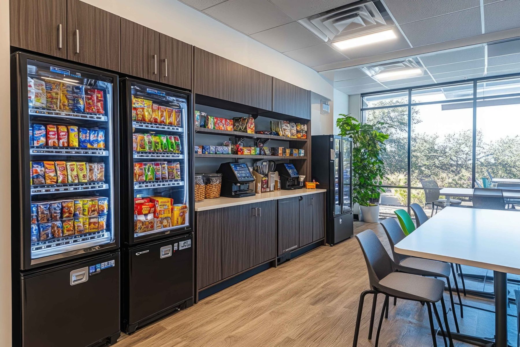 Des Moines workplace amenities | Sedalia micro markets | refreshment technology